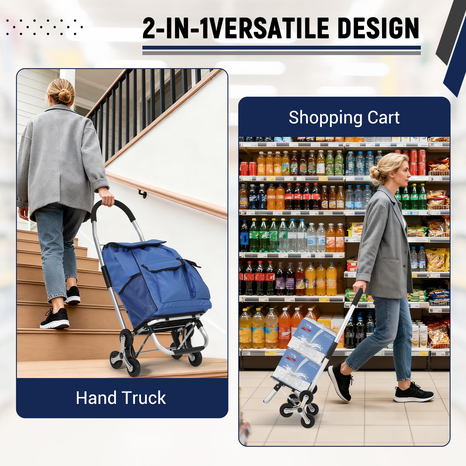 Carrito de Escaleras GARVEE con Bolsa